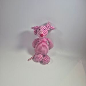 Sold Jelly Cat Striped Pink Plush‎ Mouse Toy